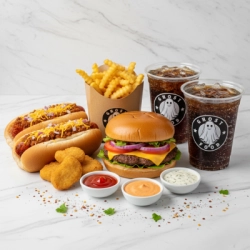 Ghost Food - Burger & Hot-Dog Combo