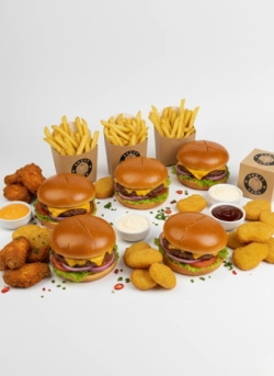 Ghost Food - Family Burger Feast - (6 pers) 